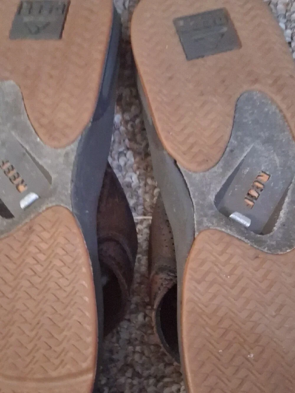 Reef Men's Brown Leather Flip-Flops